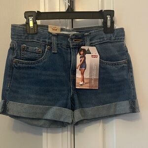 Levi's kids  Dark Blue Jean Shorts